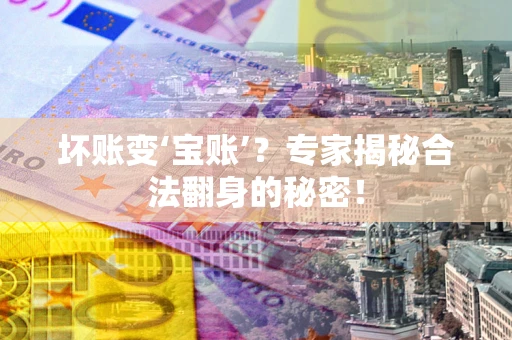 武汉坏账变‘宝账’？专家揭秘合法翻身的秘密！