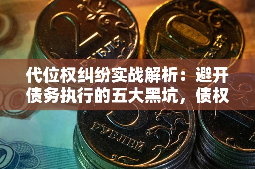 武汉代位权纠纷实战解析：避开债务执行的五大黑坑，债权人必看指南
