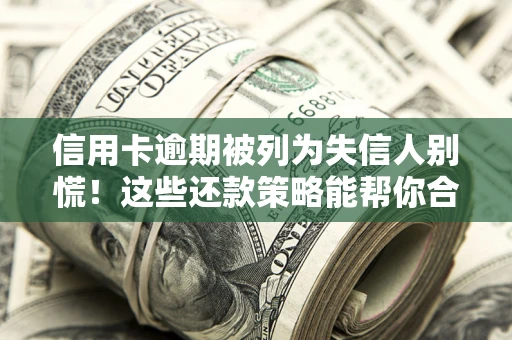 武汉信用卡逾期被列为失信人别慌！这些还款策略能帮你合法止损