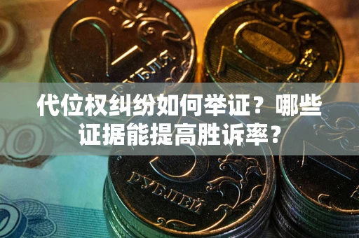 武汉代位权纠纷如何举证？哪些证据能提高胜诉率？